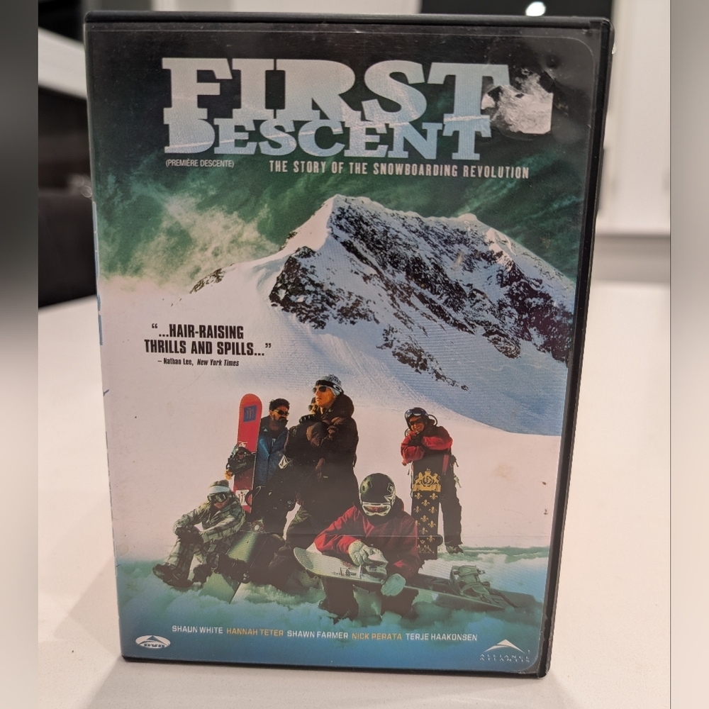 First Descent Snowboarding DVD